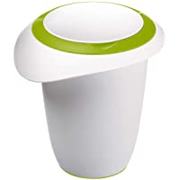 Westmark Recipiente para batir con Tapa de Dos Partes- 1 l- con Pico- Plástico- Blanco-Verde Manzana- 3151227A
